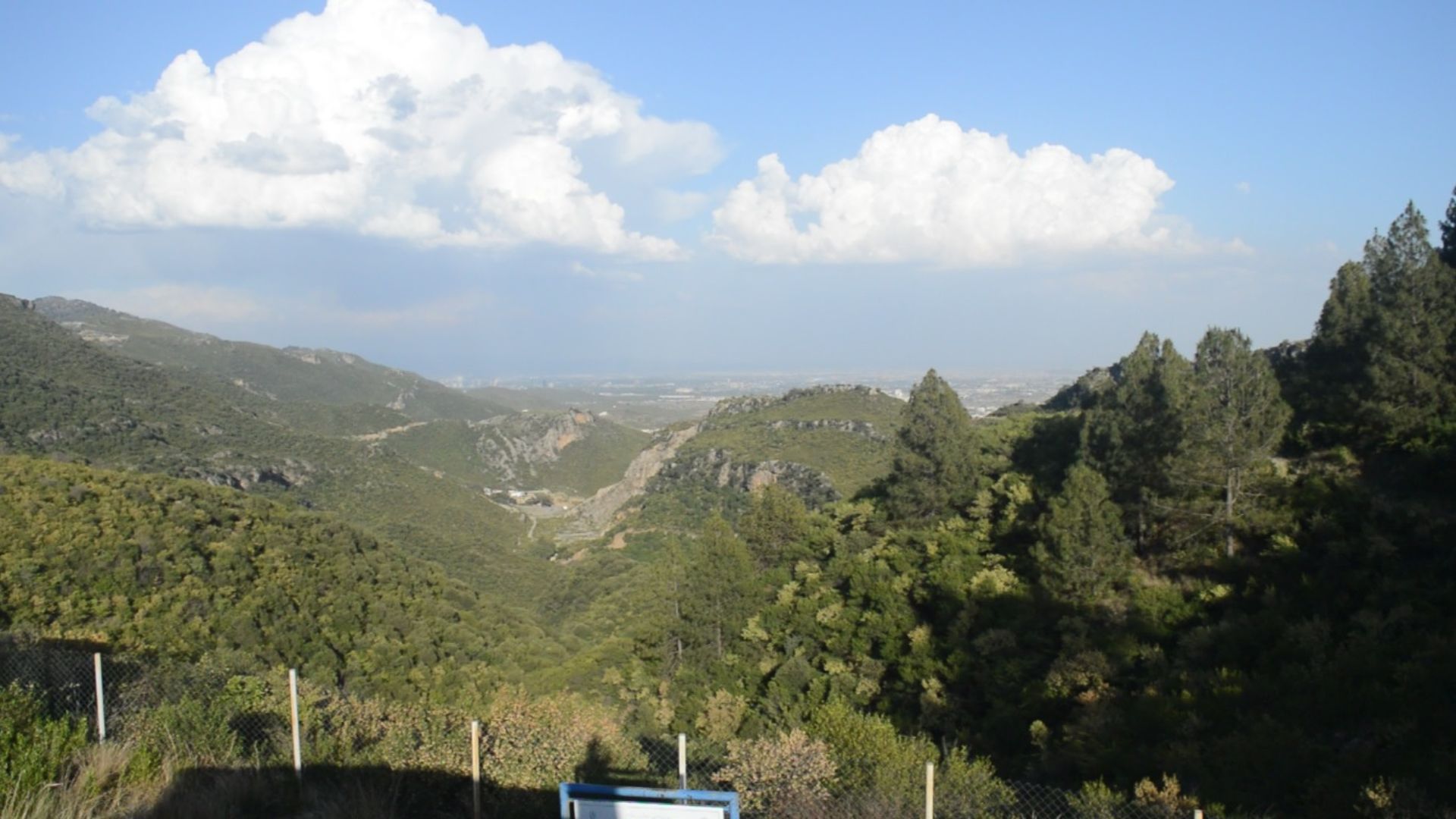 Islamabad and Taxila Skyline from Stupa