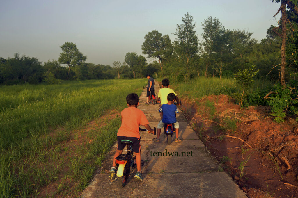 track width of jungle track Islamabad